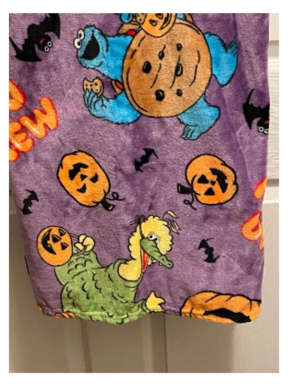 Brand new Sesame Street Halloween blanket